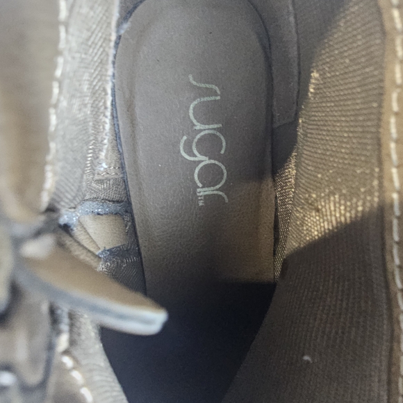 Brown Ankle Boots with Studded Detail - Picture 3 of 6